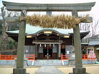 白幡八幡大神二の鳥居