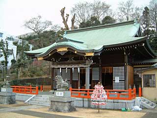 白幡八幡大神拝殿