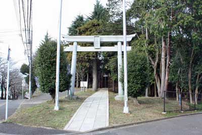 熊野社鳥居