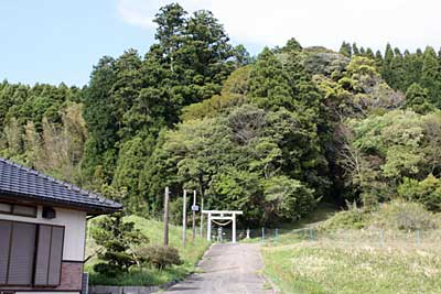 熊野神社遠景