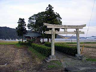 熊野神社遠景