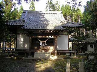 川谷熊野神社拝殿