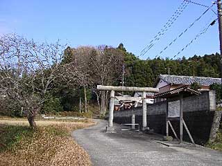 熊野神社遠景