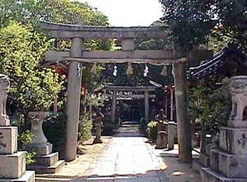 土生神社鳥居