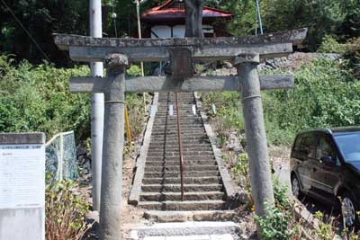 湯谷神社鳥居