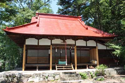 湯谷神社拝殿