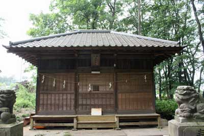 熊野神社拝殿