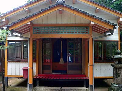 熊野神社拝殿