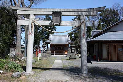 久伊豆神社鳥居