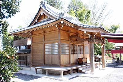 久伊豆神社拝殿