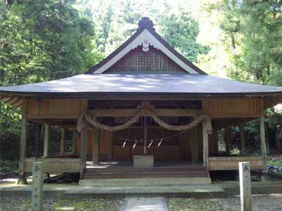 熊野神社拝殿