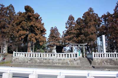 熊野神社遠景