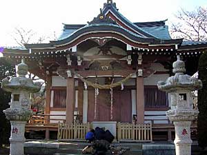 熊野神社拝殿