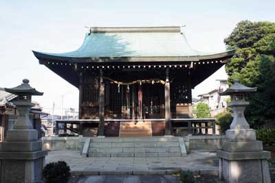 胡録神社拝殿