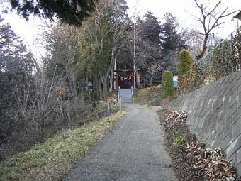 熊野神社遠景