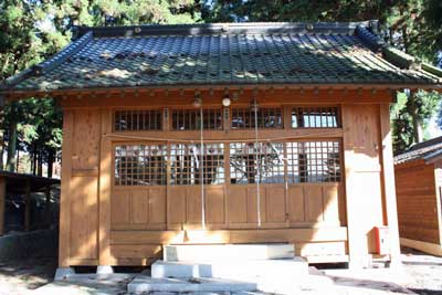 熊野神社拝殿