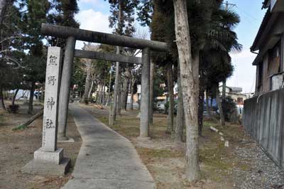 熊野神社鳥居