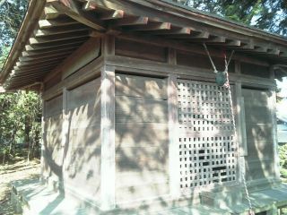 真岡市若旅熊野神社お堂