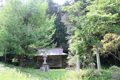 熊野神社遠景