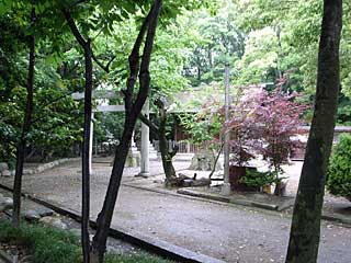 桜神明社境内