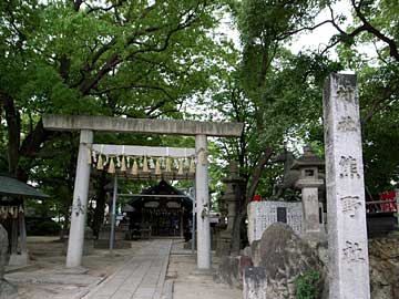 熊野社鳥居