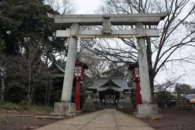 氷川神社鳥居