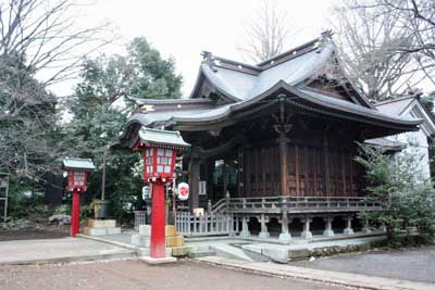 氷川神社拝殿