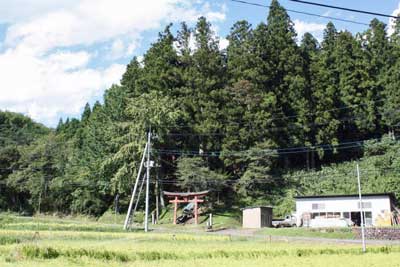 熊野神社遠景