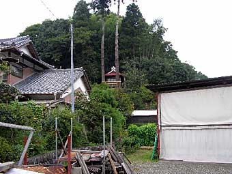 熊野神社遠景