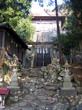 熊野神社石段