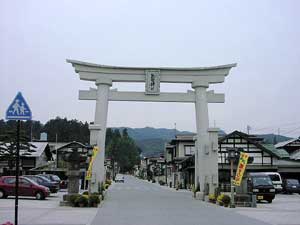 熊野神社鳥居