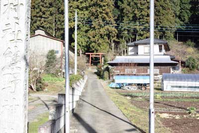 熊野神社遠景