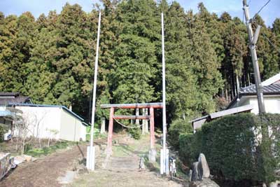 熊野神社遠景