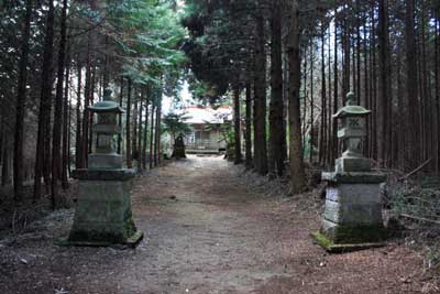 熊野神社参道