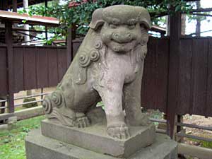 熊野神社狛犬