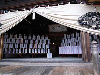 熊野神社拝殿本殿