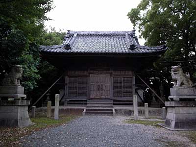 熊野神社拝殿