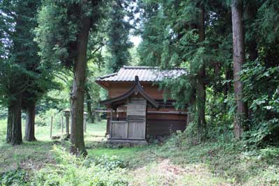 熊野神社遠景