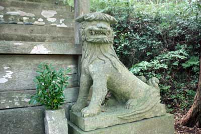 熊野神社狛犬