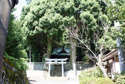 熊野神社遠景