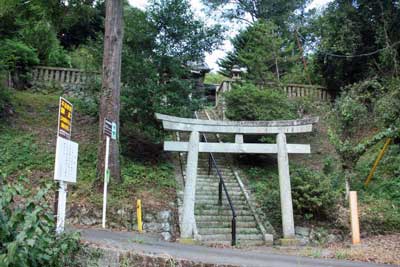 熊野神社遠景