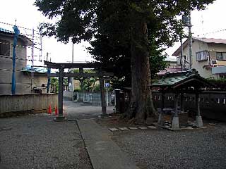 熊野神社境内