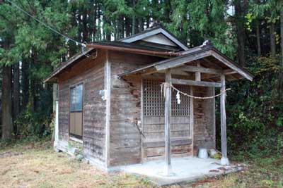 熊野神社拝殿