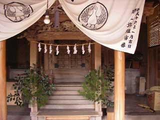 熊野神社拝殿