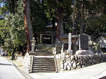 熊野神社遠景