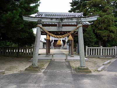 糟目犬頭神社二の鳥居