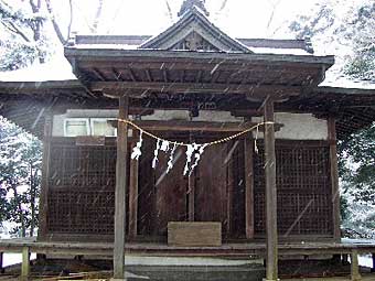熊野神社拝殿