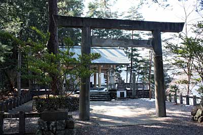 小河内神社二の鳥居