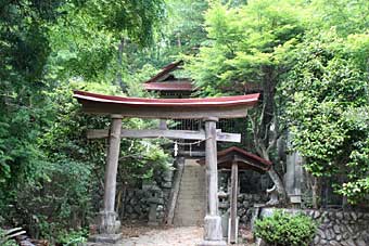 温泉神社鳥居