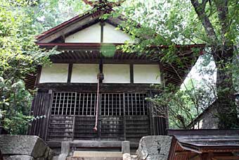 温泉神社拝殿